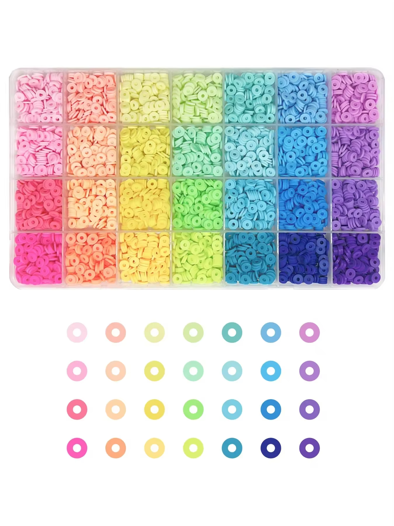 A Set Clay Beads For Bracelet  - Jewelry Making In Clay ulasan dan harga