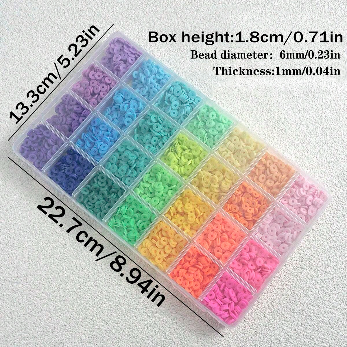 A Set Clay Beads For Bracelet  - Jewelry Making In Clay ulasan dan harga