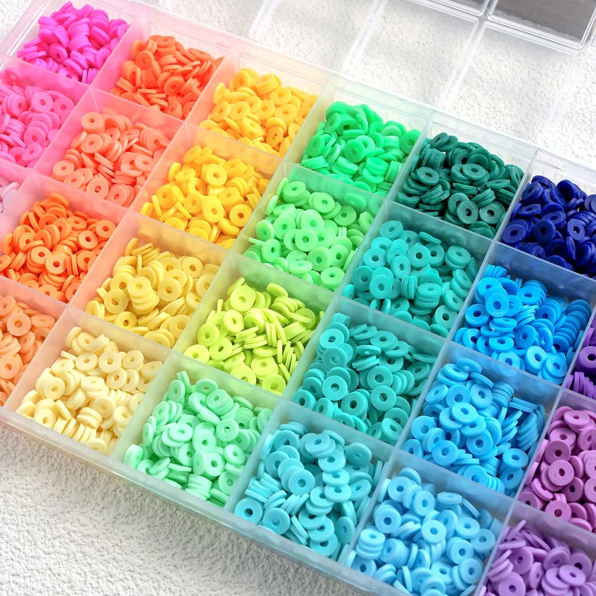 A Set Clay Beads For Bracelet  - Jewelry Making In Clay ulasan dan harga