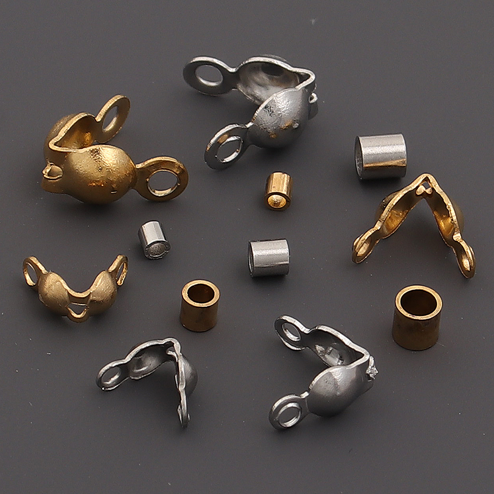 40-200pcs Stainless Steel Conn - Jewelry Making Material ulasan dan harga