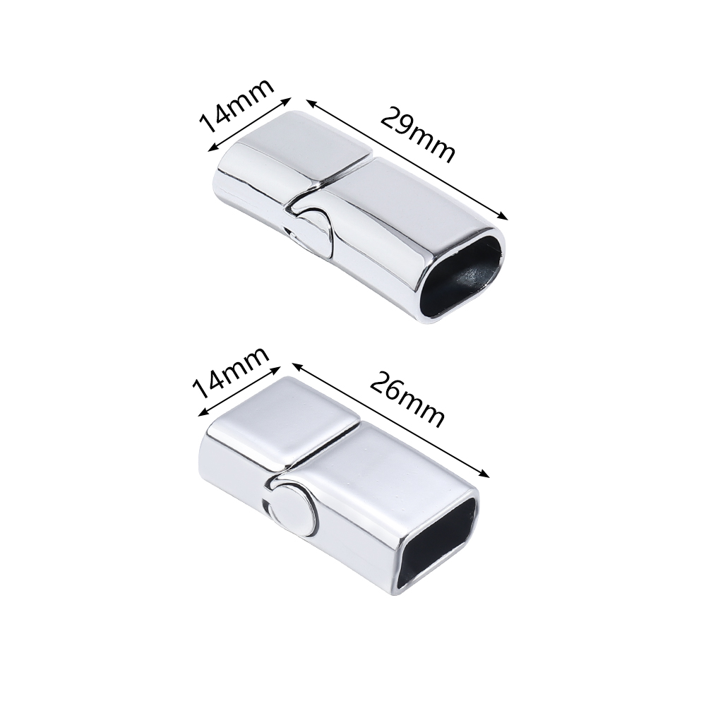 5Pcs Alloy Magnetic Clasps Rou - Jewelry Making Material ulasan dan harga