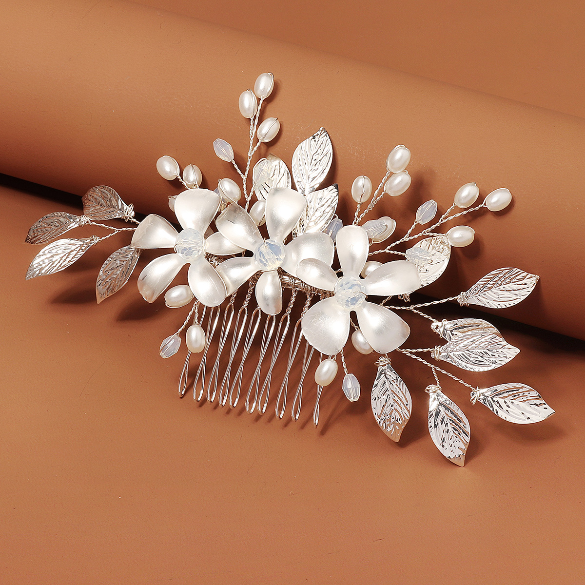 Sliver Luxurious Floral Metal  - Jewelry Making Party ulasan dan harga