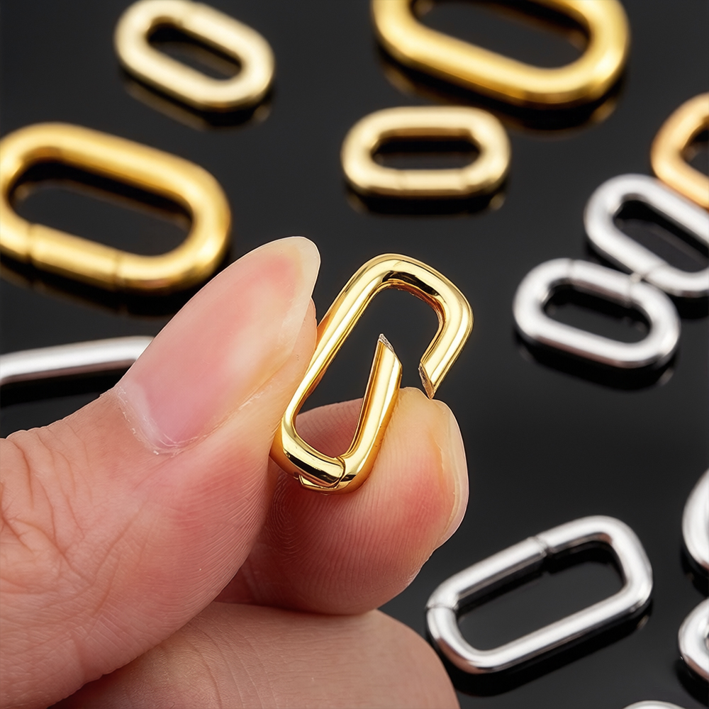 2pcs 18K Gold Plated Filled Ov - Jewelry Making Material ulasan dan harga