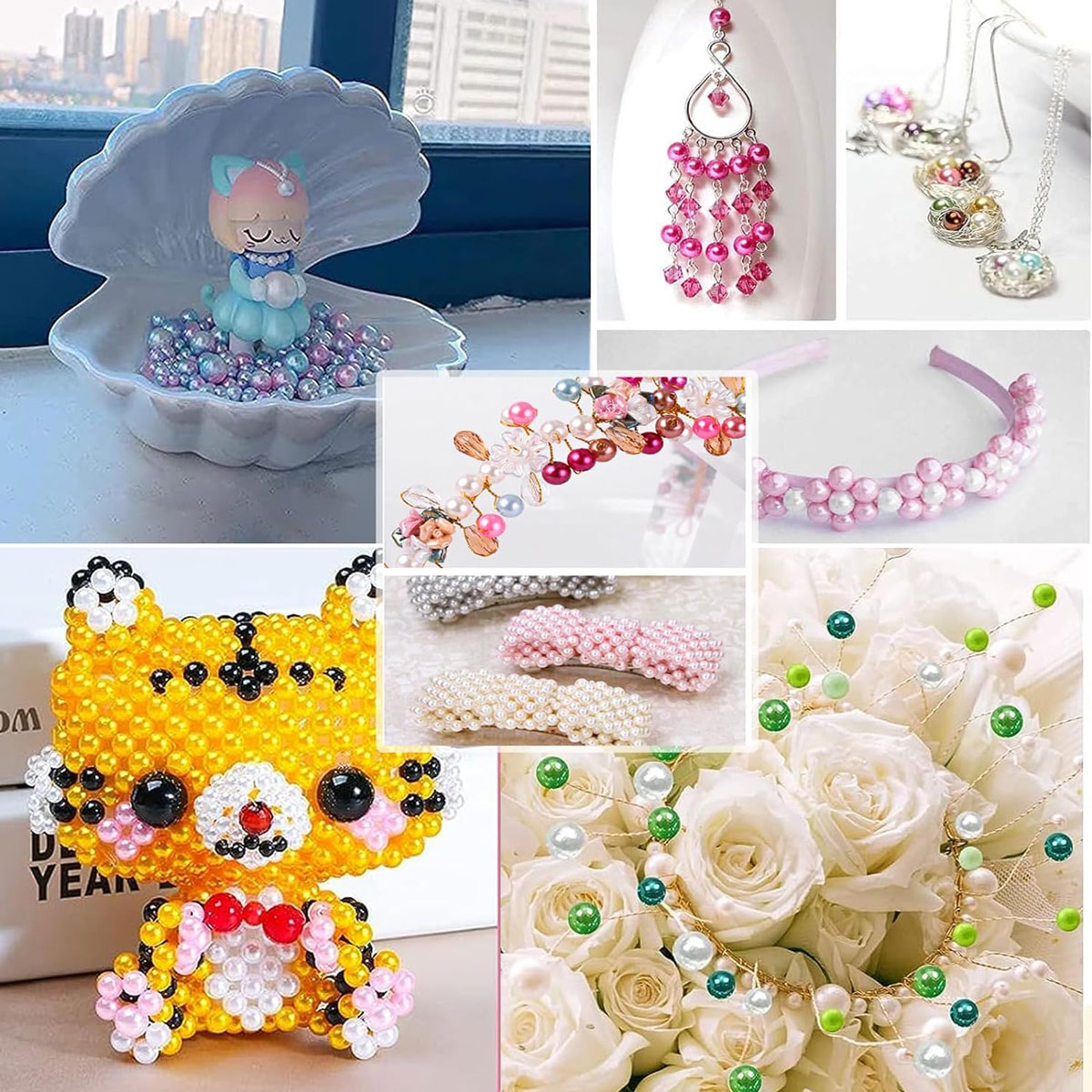 2400PCS 48 Compartments Pearl  - Bead Organizer Tray ulasan dan harga