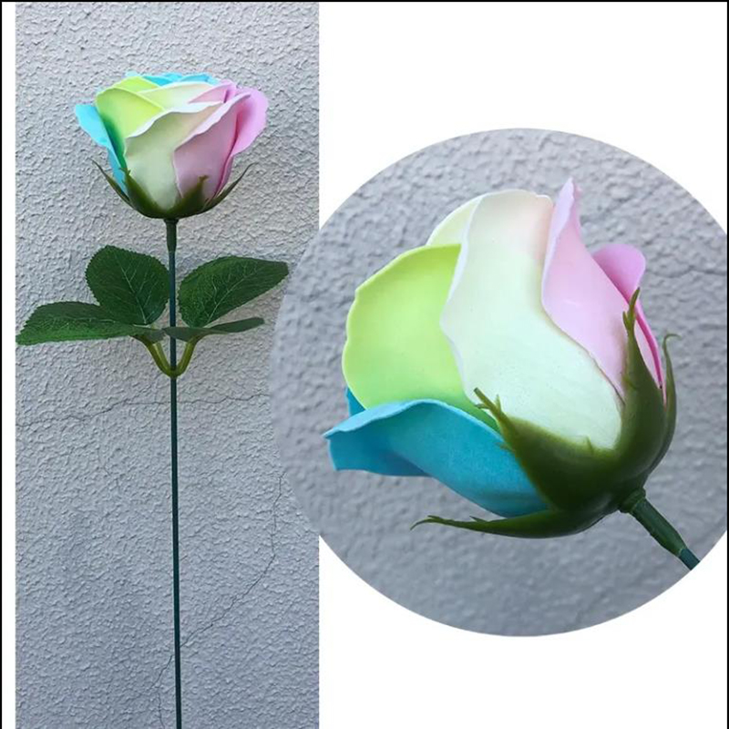 Spilewka 6X7cm Colorful Rose A - Jewelry Making Party ulasan dan harga