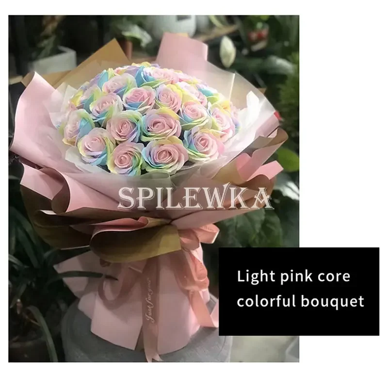 Spilewka 6X7cm Colorful Rose A - Jewelry Making Party ulasan dan harga